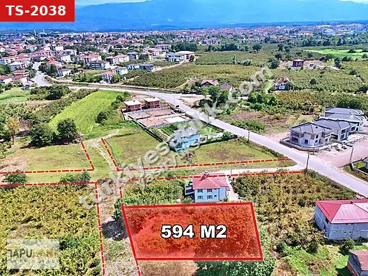 TAPUHANE YASİR YÜKSEK'TEN 594M2 2 KAT KONUT İMARLI ARSA
