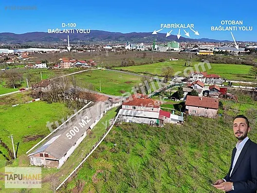 TAPUHANE YASİR YÜKSEKTEN 500M2 DEPO