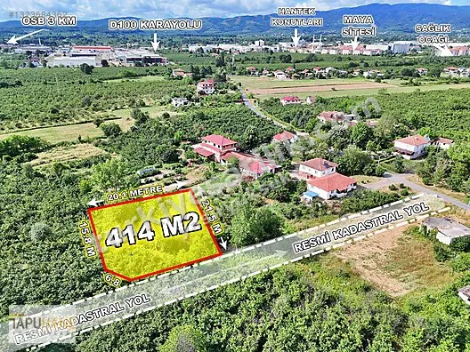 TAPUHANE YASİR YÜKSEK'TEN AKOVADA İMARLI ARSA