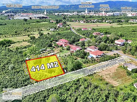 TAPUHANE YASİR YÜKSEK'TEN AKOVADA İMARLI ARSA