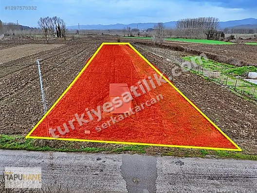 A. ÇALICADA YAPI KAYIT BELGELİ 2598 M2 ARSA İÇİNDE KONTEYNER