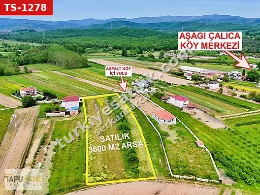TAPUHANEDEN AŞAĞI ÇALICADA SATILIK ARSA