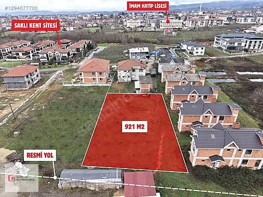GÜRKAN GAYRİMENKUL TEPECİK MH. SATILIK 921 M2 ARSA