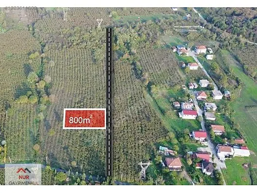 NUR GAYRİMENKUL'DEN AKOVA MAH 800m2 %30 KAT SATILIK ARSA