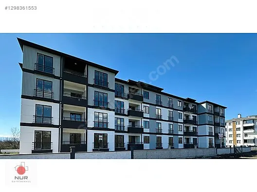 NUR GAYRİMENKUL'DEN YENİ MAH 3+1 130m2 SATILIK LÜKS DAİRELER